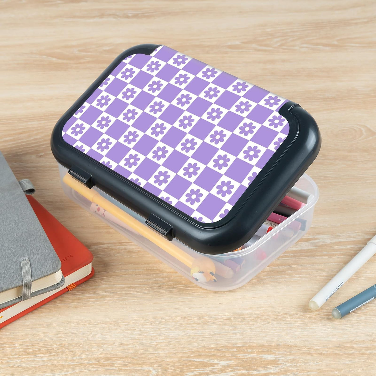 ZIPIT - Caja grande de plástico reciclado