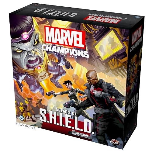 Marvel Champions LCG: Agents of Shield Expansion - Juego de Cartas cooperativas de 1 a 4 Jugadores - 60 Minutos de expansión de Juego - Adolescentes y Adultos Mayores de 12 años - Versión en inglés -