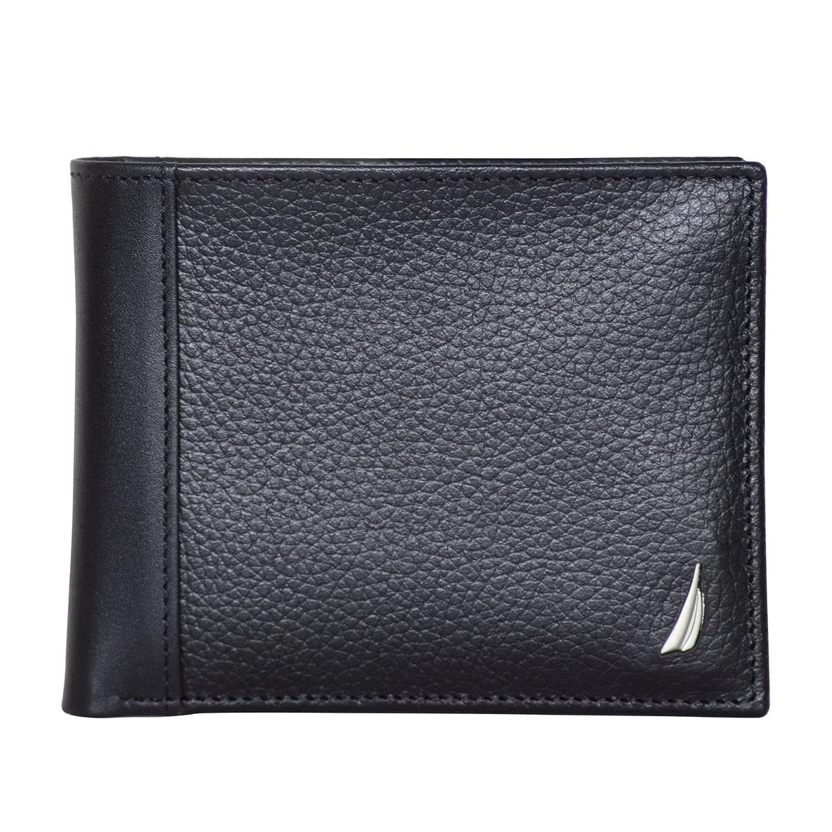 Nautica Classic J-Class Leather Bifold Wallet