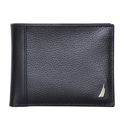 Nautica Classic J-Class Leather Bifold Wallet