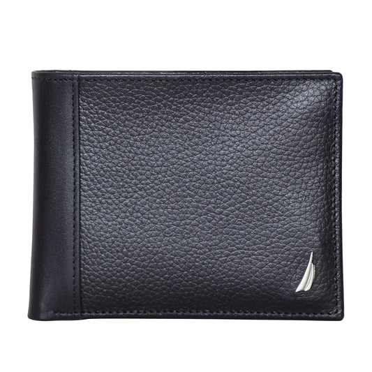 Nautica Classic J-Class Leather Bifold Wallet