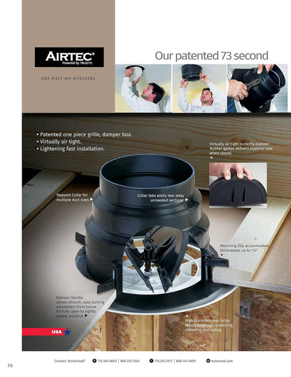 Rectorseal 81913 Airtec Difusores de Aire