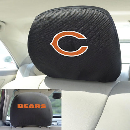 FANMATS NFL Unisex Embroidered Head Rest Cover