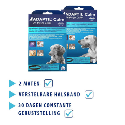 Adaptil - Adjustable Collar, Calming and Comfort, M-L Dog