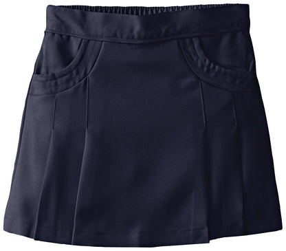 Nautica Falda Pantalón Plisada con Bolsillos para Niña - Niñas grandes - 16 - marino