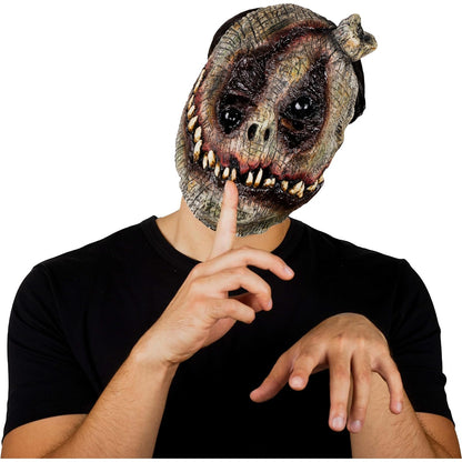 Ghoulish Productions Máscara De Látex Cursed Sack, Accesorio Cosplay Monstruo Envuelto Maldito, Disfraz Aterrador Halloween y Fiestas Temáticas, Cosplay Monstruo Maldito, Diseño Artesanal Face Mask