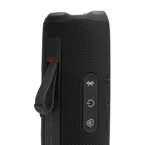 JBL Flip 7 Bocina Portátil Bluetooth, Batería Integrada, Resistente al Agua - Negro