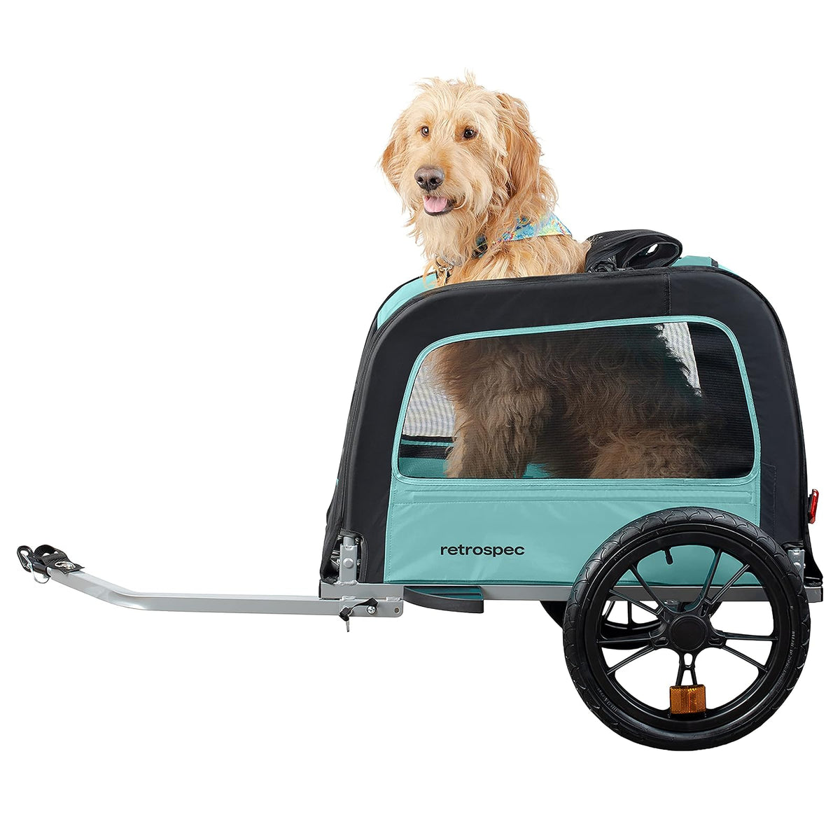 Retrospec Rover Waggin Remolque para Mascota en Bicicleta - Blue Ridge