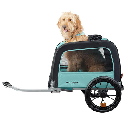 Retrospec Rover Waggin Remolque para Mascota en Bicicleta - Blue Ridge