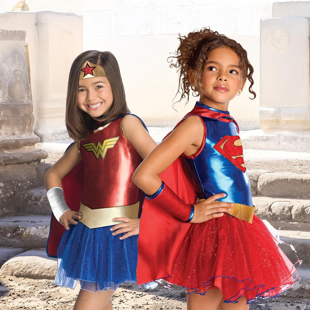 Disfraz de tutú de Supergirl para niñas