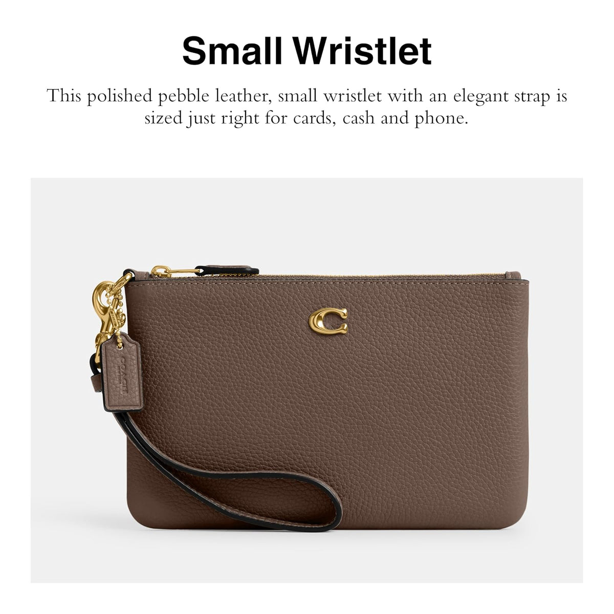 COACH Small Wristlet Accesorios tecnológicos Mujer