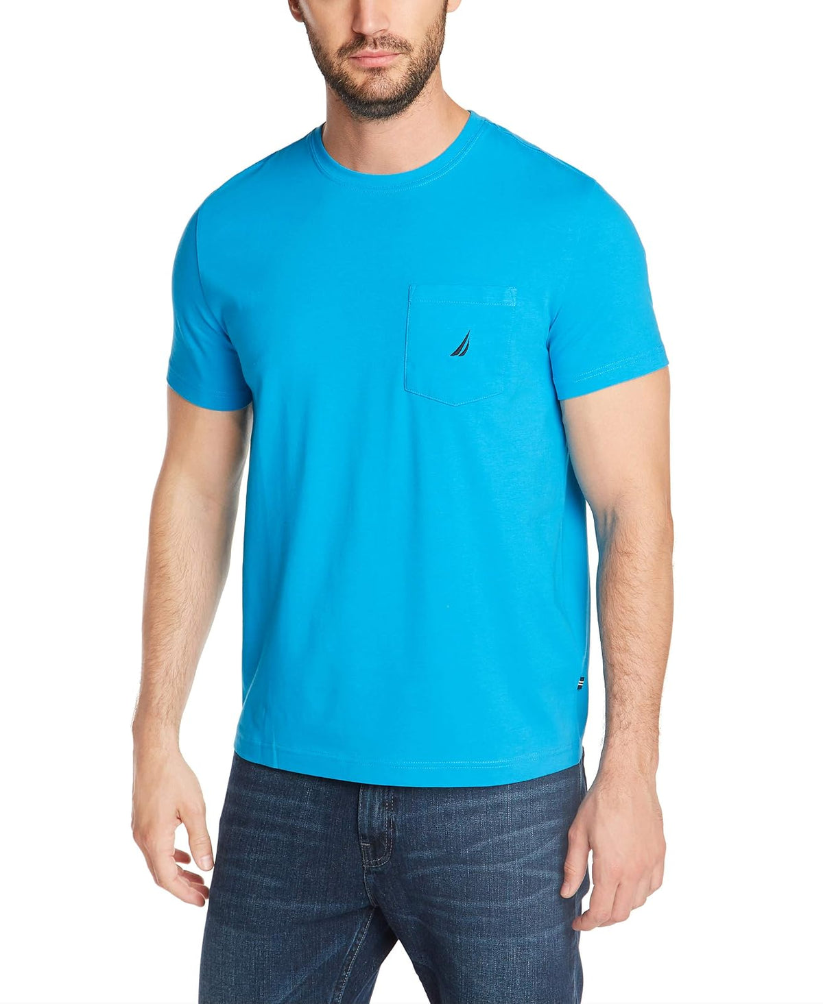 Nautica Playera con Bolsillo para Hombre - XL - Hawaiian Ocean