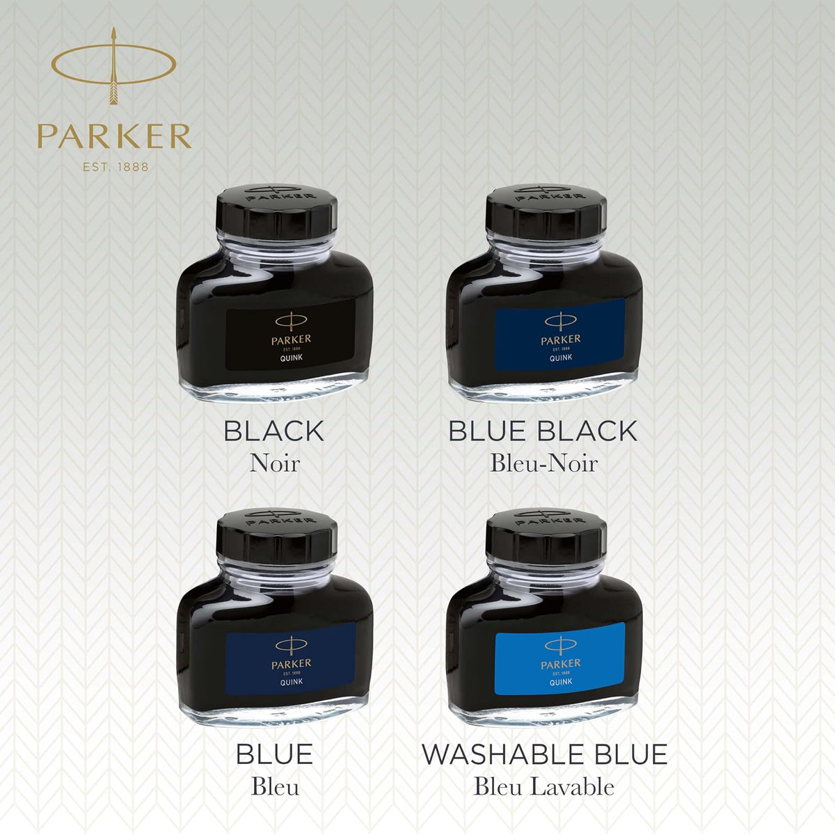 Parker Pk Bottle Ink Azul Box