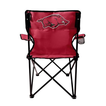 logobrands NCAA Arkansas Razorbacks Quad Chair, Adult, Red