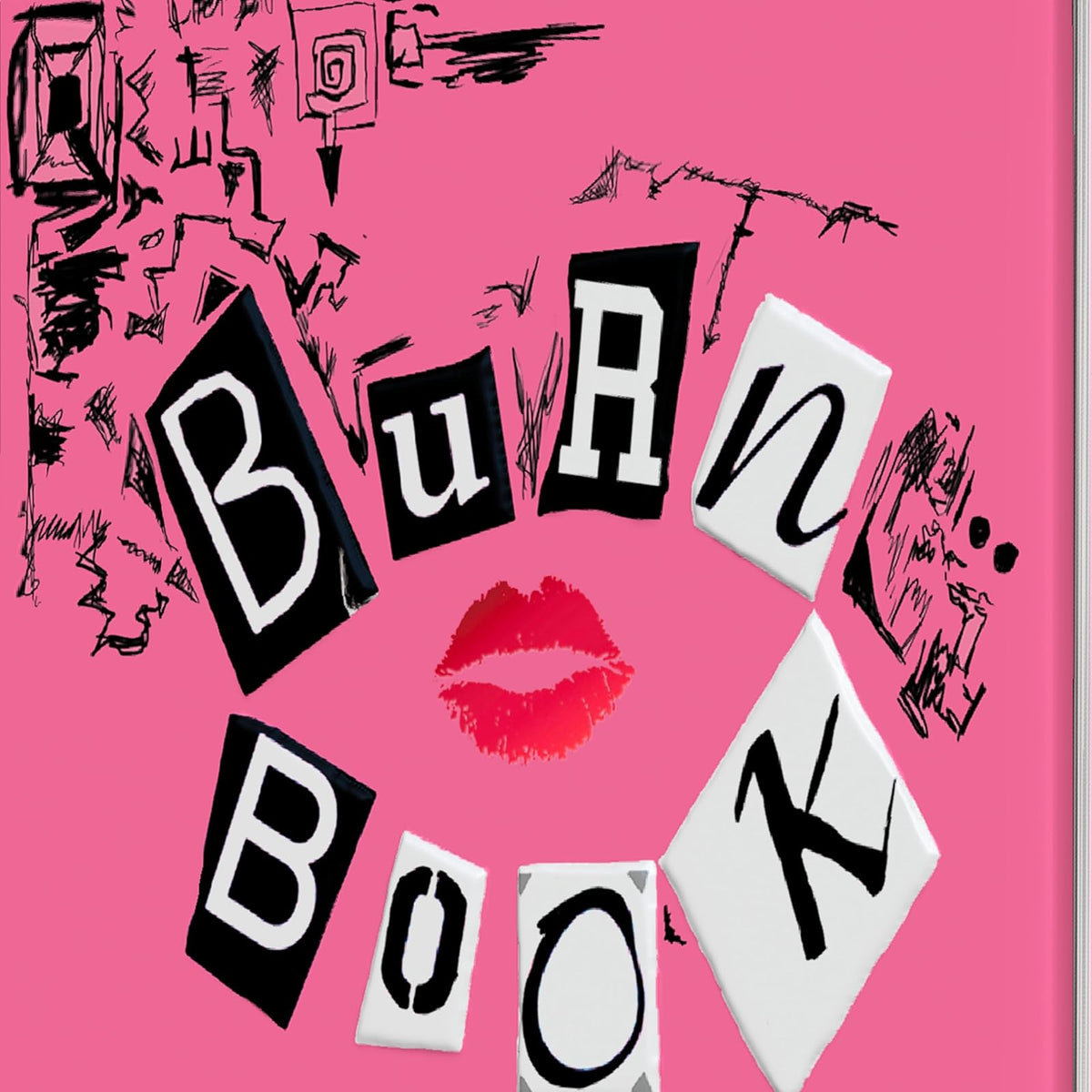 Hallmark - Adorno navideño de Recuerdo 2024, Libro Mean Girls The Burn, Regalos de película