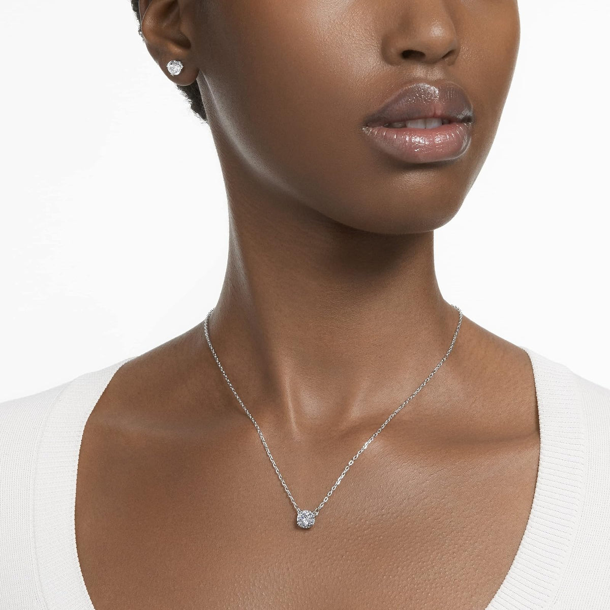 Juegos de joyas Swarovski, Talla única, Cristal, Cristal