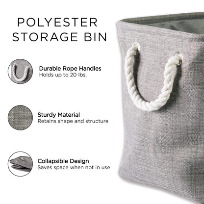 DII Home Essentials Poliéster, Gris, 1