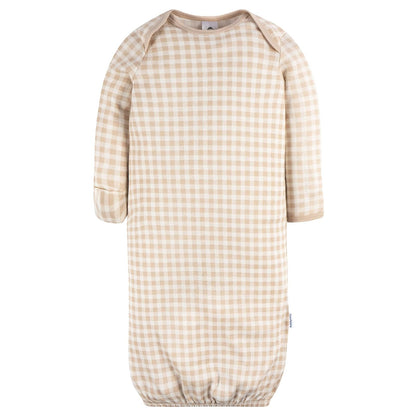 Gerber - Paquete de 4 Batas Unisex para bebé y niña