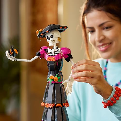 LEGO Ideas La Catrina – Set de Construcción de Figura de Calavera – Decoración para el Día de Muertos y para Todo el Año – Idea de Regalo Inspirada en la Cultura Mexicana – 21372