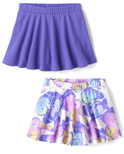 The Children's Place Falda de Moda para niñas pequeñas Falda pantalón para bebés niñas