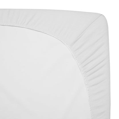 American Baby Company - Juego de 3 sábanas bajeras de algodón 100% Natural para Cuna de 52 x 28 Pulgadas, Suaves, Transpirables, hipoalergénicas y Suaves, Estrellas Rosas/Rubor, Blanco, Neutro para