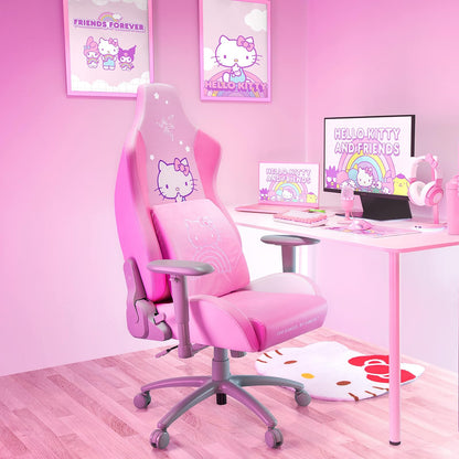 Razer - Cojín Lumbar Hello Kitty & Friends Edition: Soporte Lumbar para sillas de Juego, Curva Lumbar Totalmente esculpida - Acolchado de Espuma viscoelástica - Envuelto en Terciopelo de Felpa