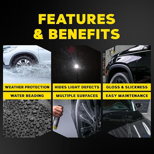Meguiar's Ultimate Kit de Revestimiento de Cerámica para Automóviles, Protección Duradera, Mayor Brillo