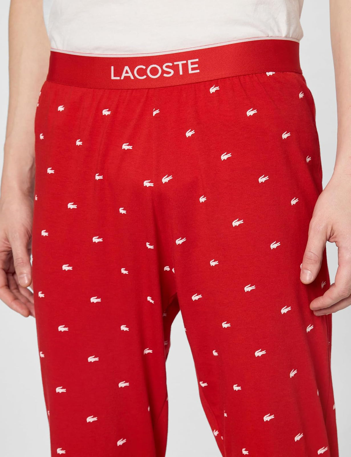 Lacoste Men's Jersey Pajama Pants Pantalón de pijama Hombre