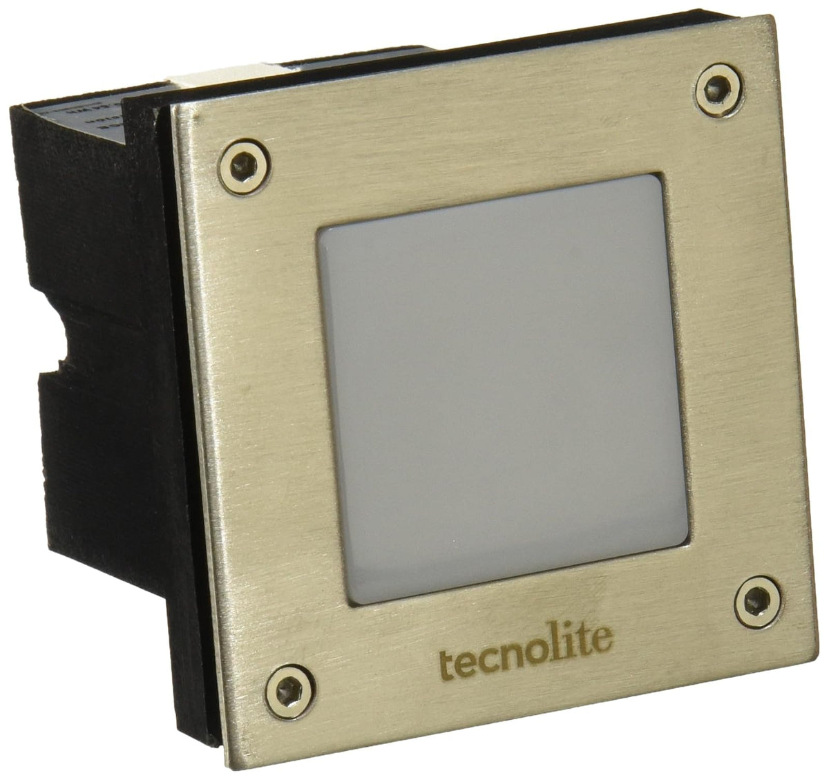 Tecnolite - Lámpara de exterior LED para empotrar, 0.6 W, Luz suave cálida