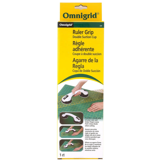 Omnigrid Gobernante Grip Doble Ventosa