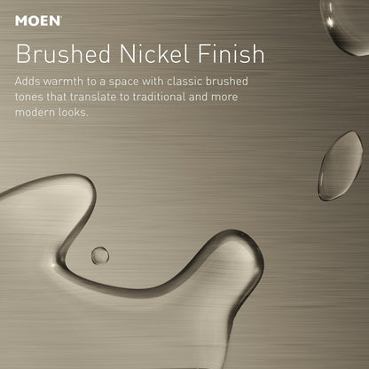 Moen DN0708BN Portarrollo Iso Níquel Cepillado