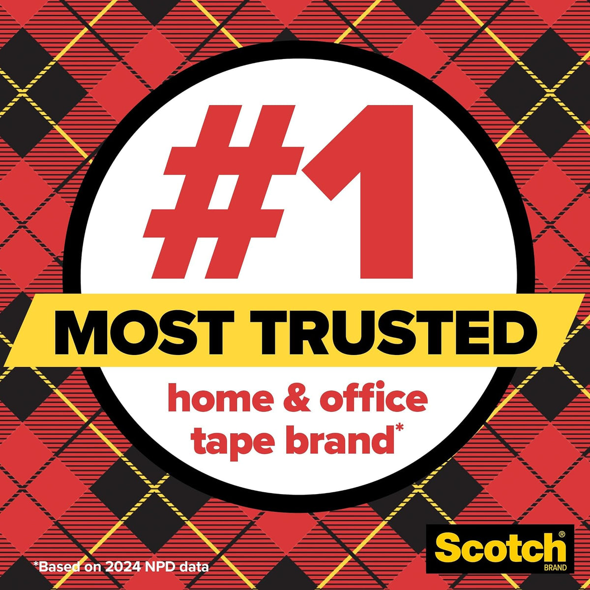 Scotch Cinta transparente, 4 rollos dispensados, versátil, acabado transparente, diseñado para oficina y uso doméstico, 3/4 x 850 pulgadas (4814)