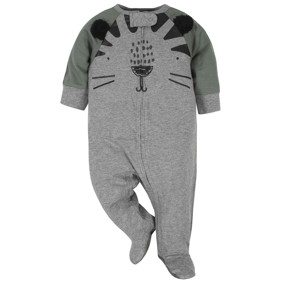 Gerber Baby Boys' 2 Pack Zip Front Sleep 'n Play
