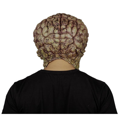 Ghoulish Productions Máscara De Látex Spawn of Evil, Accesorio Látex Cosplay Engendro Maligno, Disfraz Aterrador para Halloween y Fiestas Temáticas, Cosplay Demonio, Diseño Artesanal Head Mask