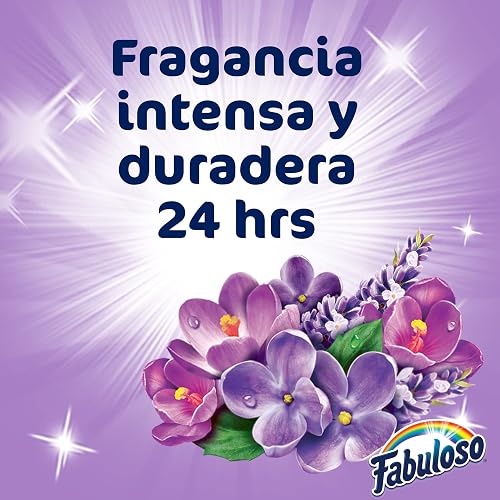 Suavitel Momentos Mágicos Suavizante de Telas Abrazo de Amor 2800ml + Fabuloso Frescura Activa, Limpiador Multiusos Líquido, Fresca Lavanda, 4L, (2 pack 2L) antiviral y antibacterial,