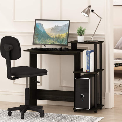 Furinno 11192EX/BK 99797E Home Computer Desk Writing Table, Espresso Finish