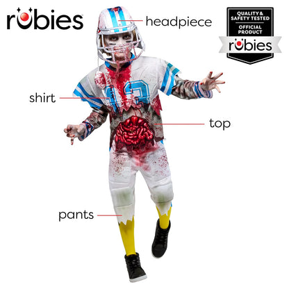 Rubies Zombie Football Player Costume for Kids