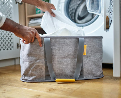 Joseph Joseph Hold-All - Bolsa plegable plegable de 35 litros, tela duradera, resistente a la humedad, color gris