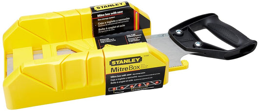 STANLEY Caja de Inglete con Serrucho para Madera 12" (304mm), 19-800