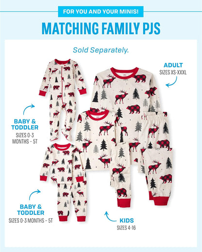 The Children's Place Baby Family - Conjunto de Pijama Festivo de Navidad, algodón de Temporada