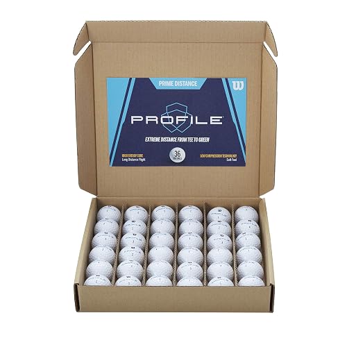 Wilson Profile Distance Golfball, 36 Stück