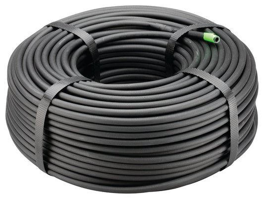 Rain Bird T22-100S - Tubo de riego para goteo (1/4", rollo de 100'), color negro, Tonos café, 250' Roll