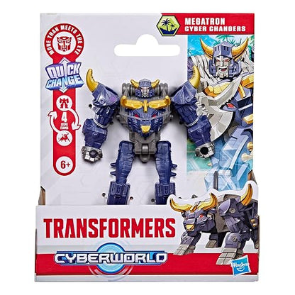 Transformers Figura de Acción CYBERWORLD Cyber Changers Megatron