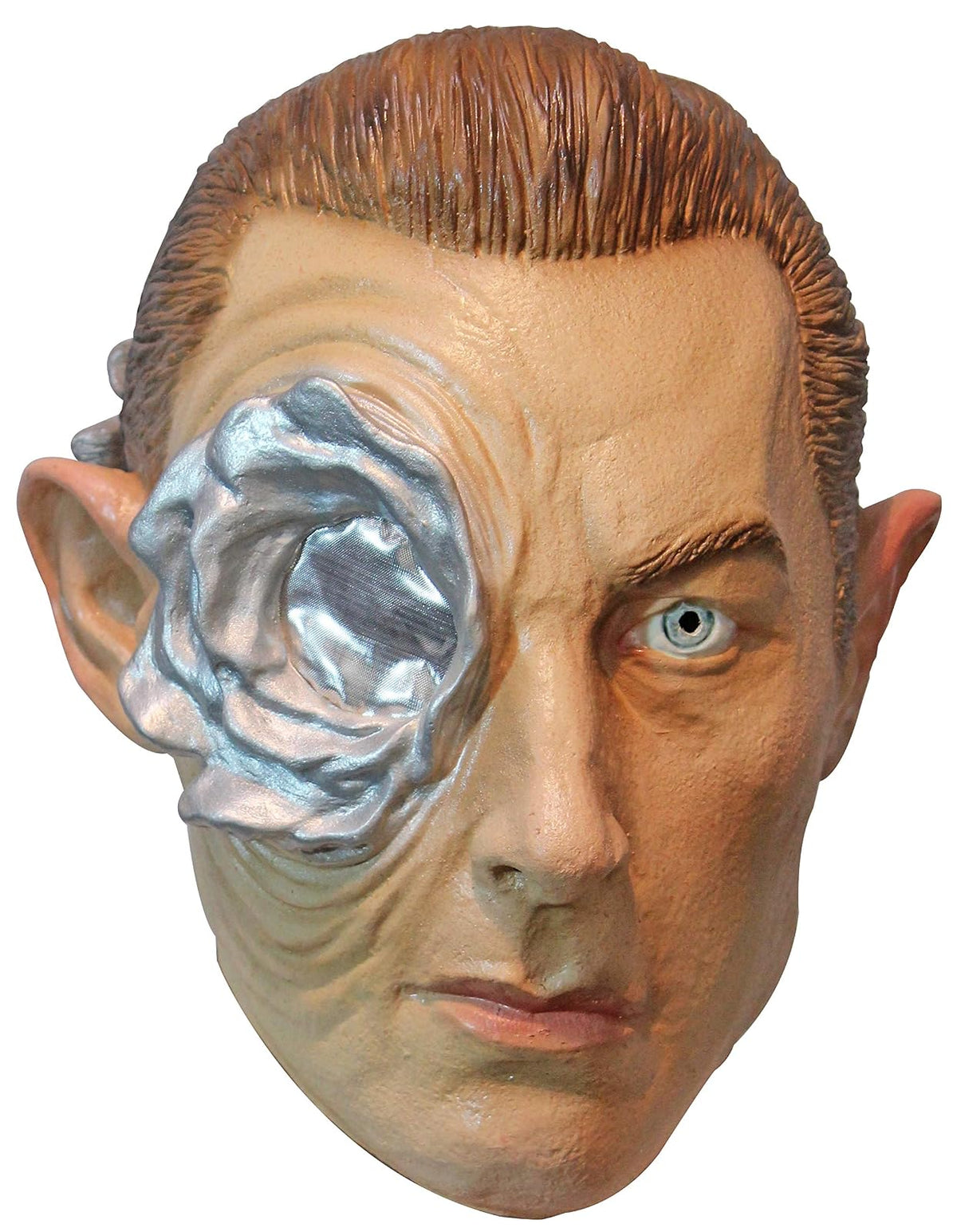 T-1000, Máscara Oficial de Andoride Cyborg Policia, Máscaras de Terminator Ideal para Disfraz de Halloween o Colección