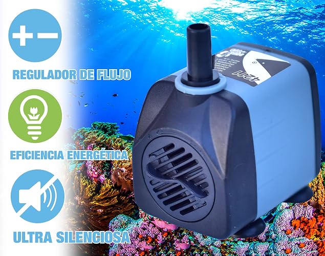 AQUASUB 4211 Bomba Agua 800 L/H 1.6M 13W