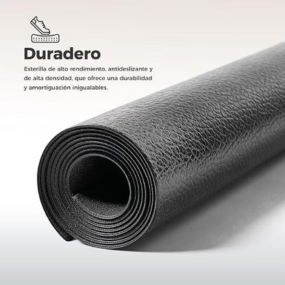 Sunny Health & Fitness Tapetes para Equipamiento y Piso, 4 Tallas | Antideslizante, Protege Pisos y Equipos, Absorbe Vibración, Anti-Sudor, Espuma Alta Densidad, Diversos Tamaños