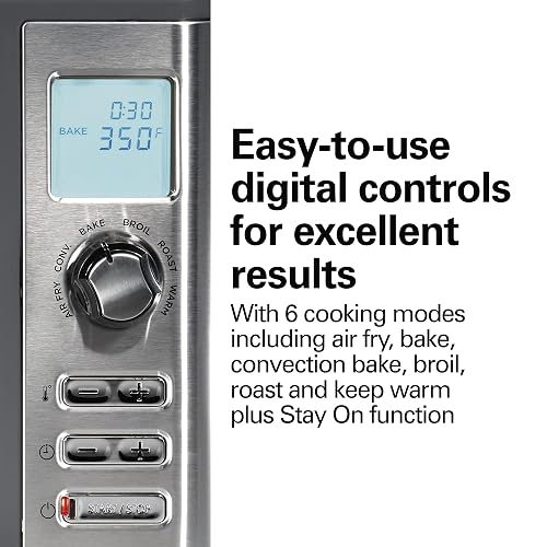 Hamilton Beach - Horno digital extra grande Sure-Crisp con freidor con aire 31390