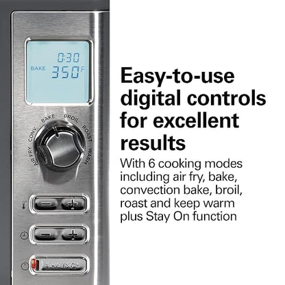 Hamilton Beach - Horno digital extra grande Sure-Crisp con freidor con aire 31390
