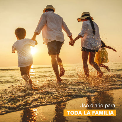 Eclipsol - Ultra Crema de Bolsillo, FPS 50+, Protector Solar Facial, 60 g | Hipoalergénico, textura ligera, resistente al agua, corporal, sin PABA ni parabenos, toda la familia desde 3 años