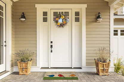 DII Natural Coir Fiber, 18x30" Entry Way Outdoor Door Mat with Non Slip Backing - For the Birds